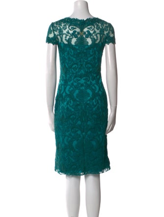 Tadashi Shoji Lace Pattern Knee-Length Dress