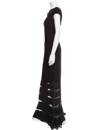 Tadashi Shoji One-Shoulder Long Dress