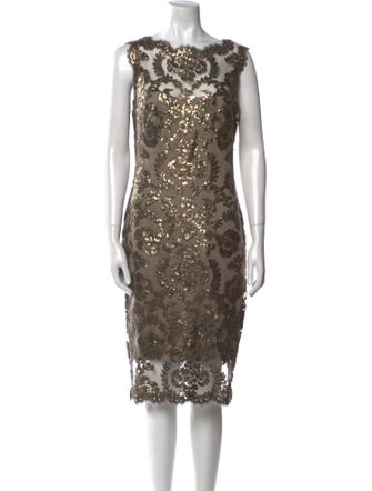 Tadashi Shoji Nylon Knee-Length Dress