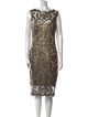 Tadashi Shoji Nylon Knee-Length Dress