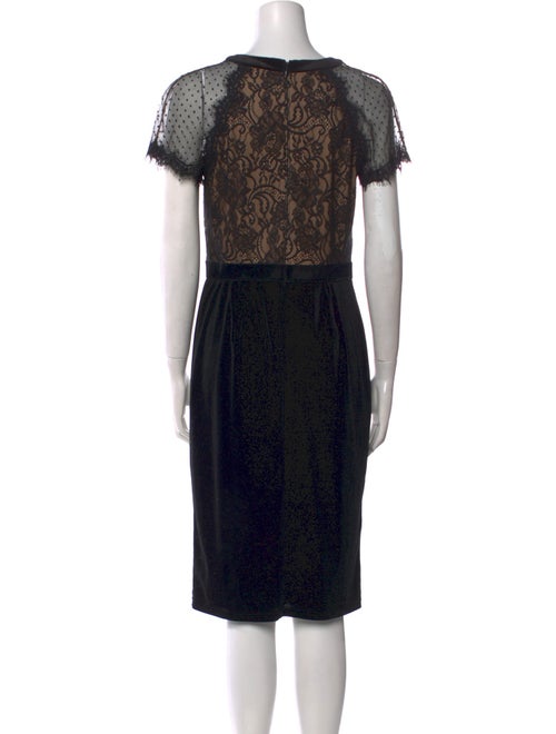 Tadashi Shoji Lace Pattern Knee-Length Dress