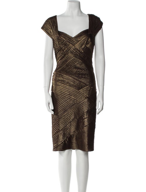 Tadashi Shoji Printed Knee-Length Dress