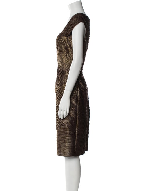 Tadashi Shoji Printed Knee-Length Dress