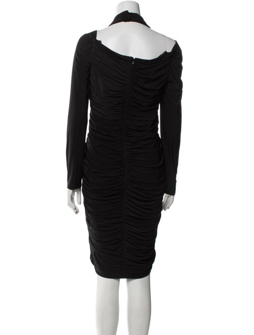 Tadashi Shoji V-Neck Knee-Length Dress