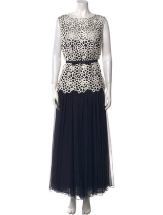 Tadashi Shoji Printed Long Dress