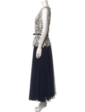Tadashi Shoji Printed Long Dress
