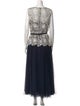 Tadashi Shoji Printed Long Dress