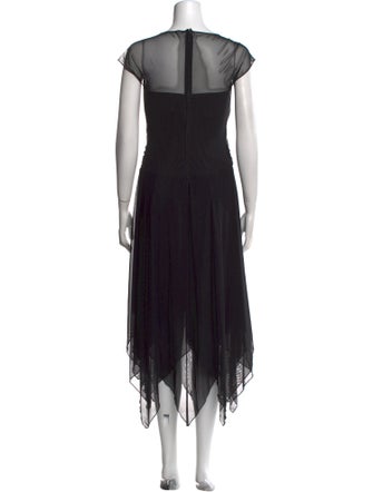 Tadashi Shoji Cowl Neck Long Dress