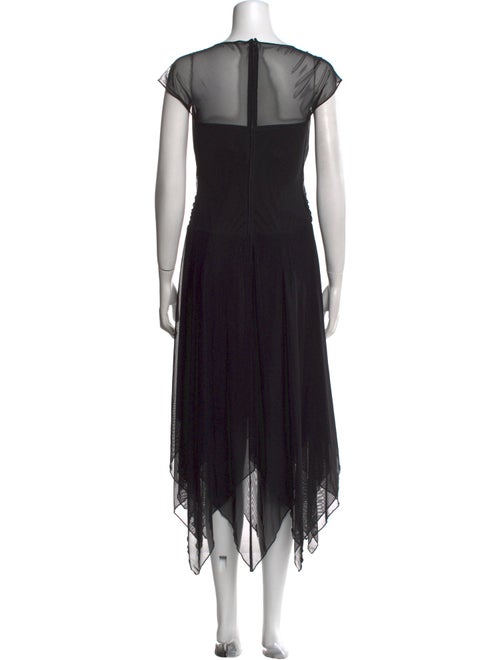 Tadashi Shoji Cowl Neck Long Dress