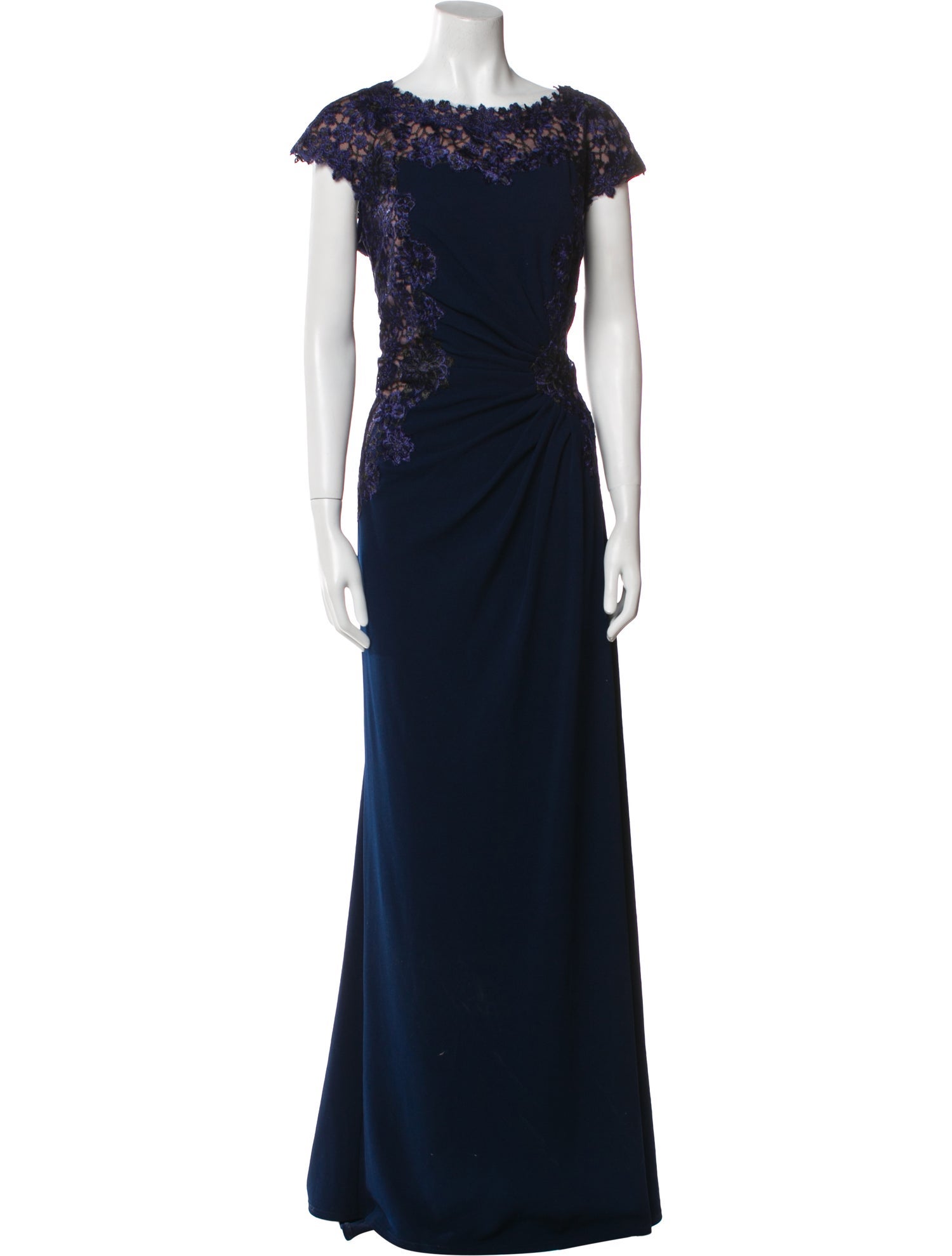 Tadashi Shoji Bateau Neckline Long Dress w/ Tags