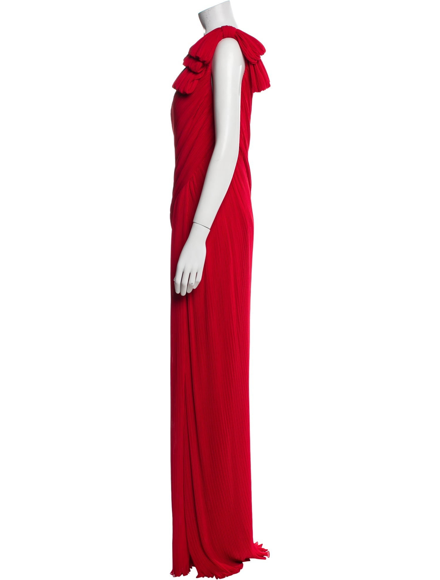 Tadashi Shoji One-Shoulder Long Dress