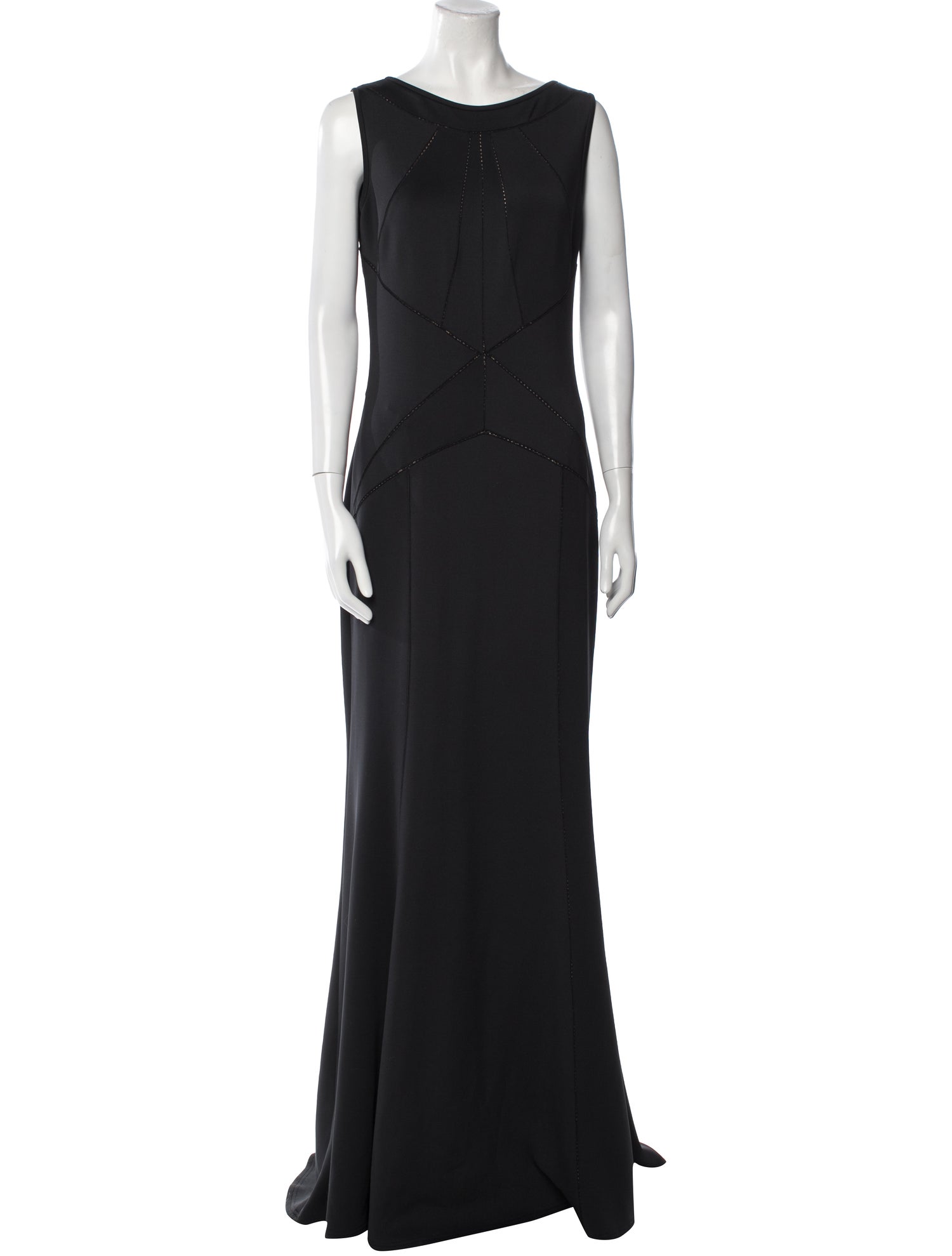 Tadashi Shoji Scoop Neck Long Dress w/ Tags