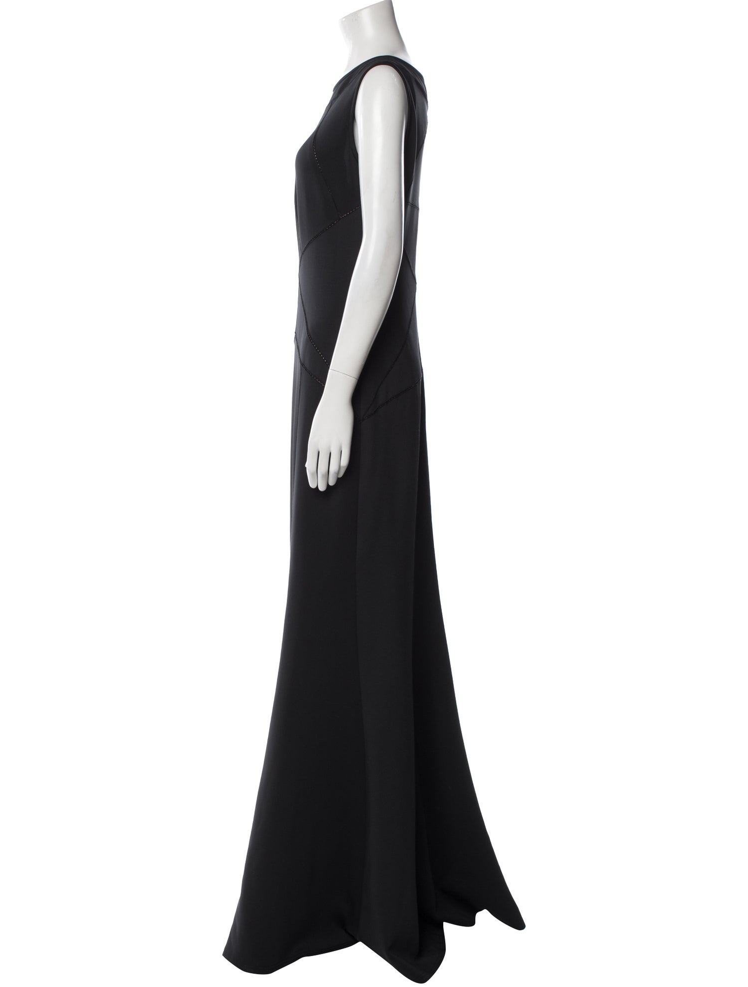 Tadashi Shoji Scoop Neck Long Dress w/ Tags