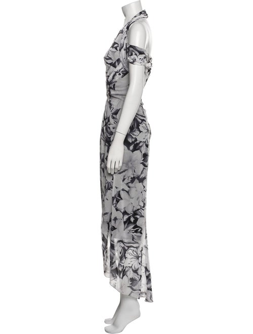 Tadashi Shoji Floral Print Long Dress
