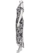 Tadashi Shoji Floral Print Long Dress