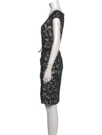 Tadashi Shoji Nylon Knee-Length Dress