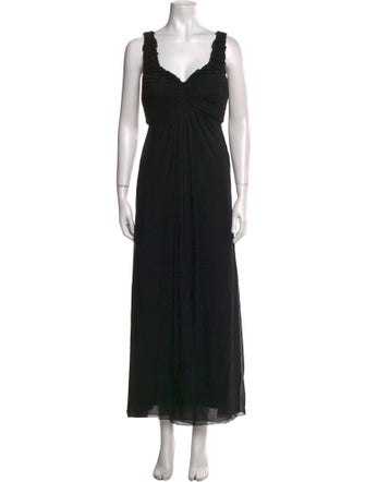 Tadashi Shoji Silk Long Dress