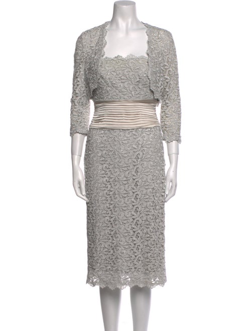 Tadashi Collection Square Neckline Mini Dress