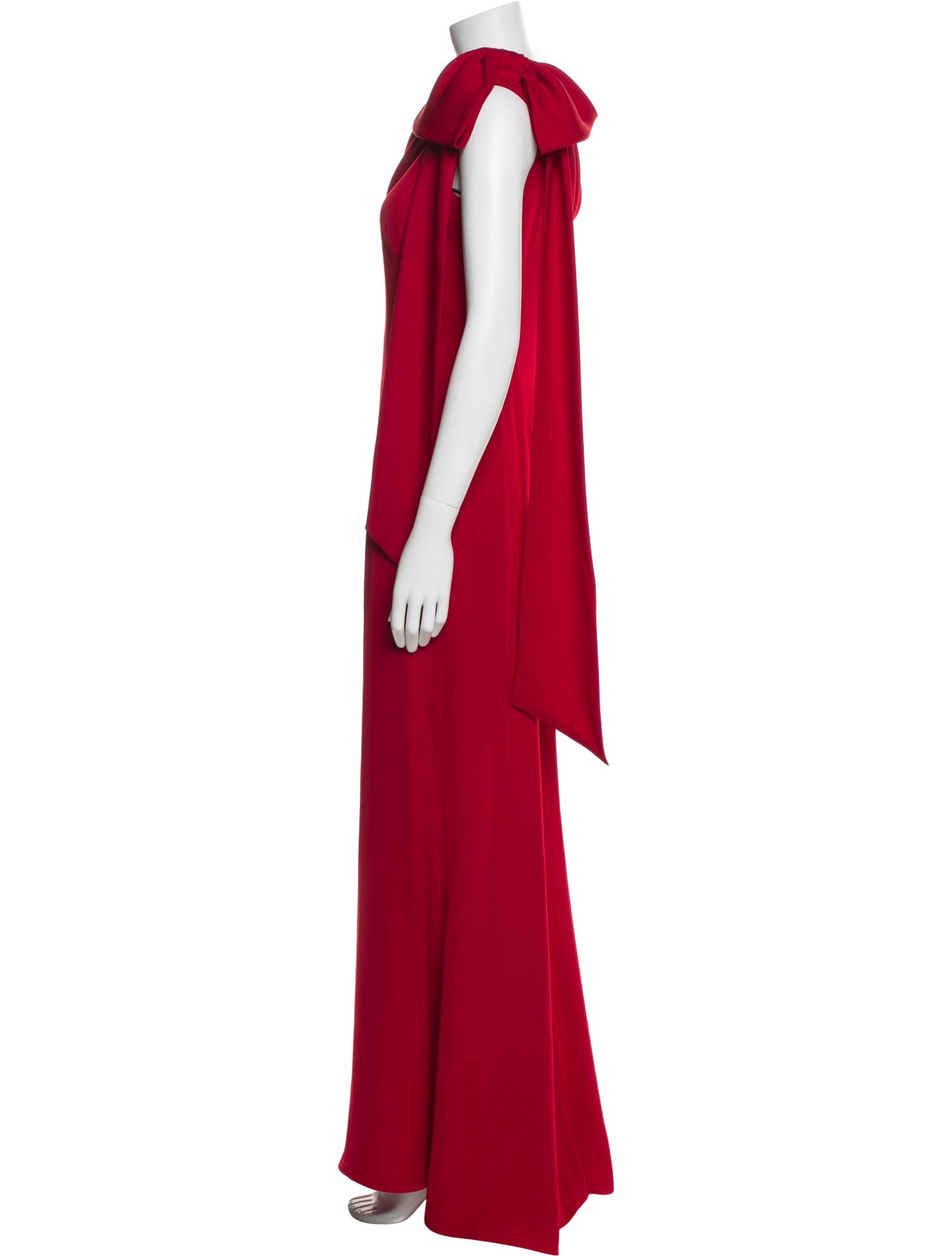 Tadashi Shoji One-Shoulder Long Dress