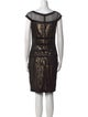 Tadashi Shoji Printed Mini Dress
