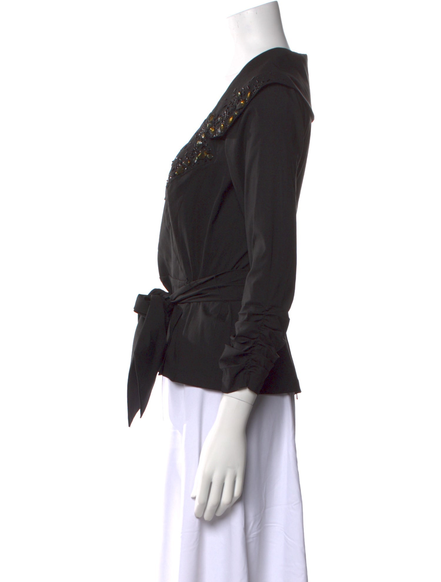 Tadashi Shoji Three-Quarter Sleeve Top