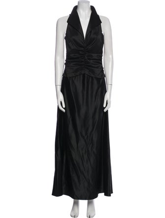 Tadashi Shoji Halterneck Long Dress