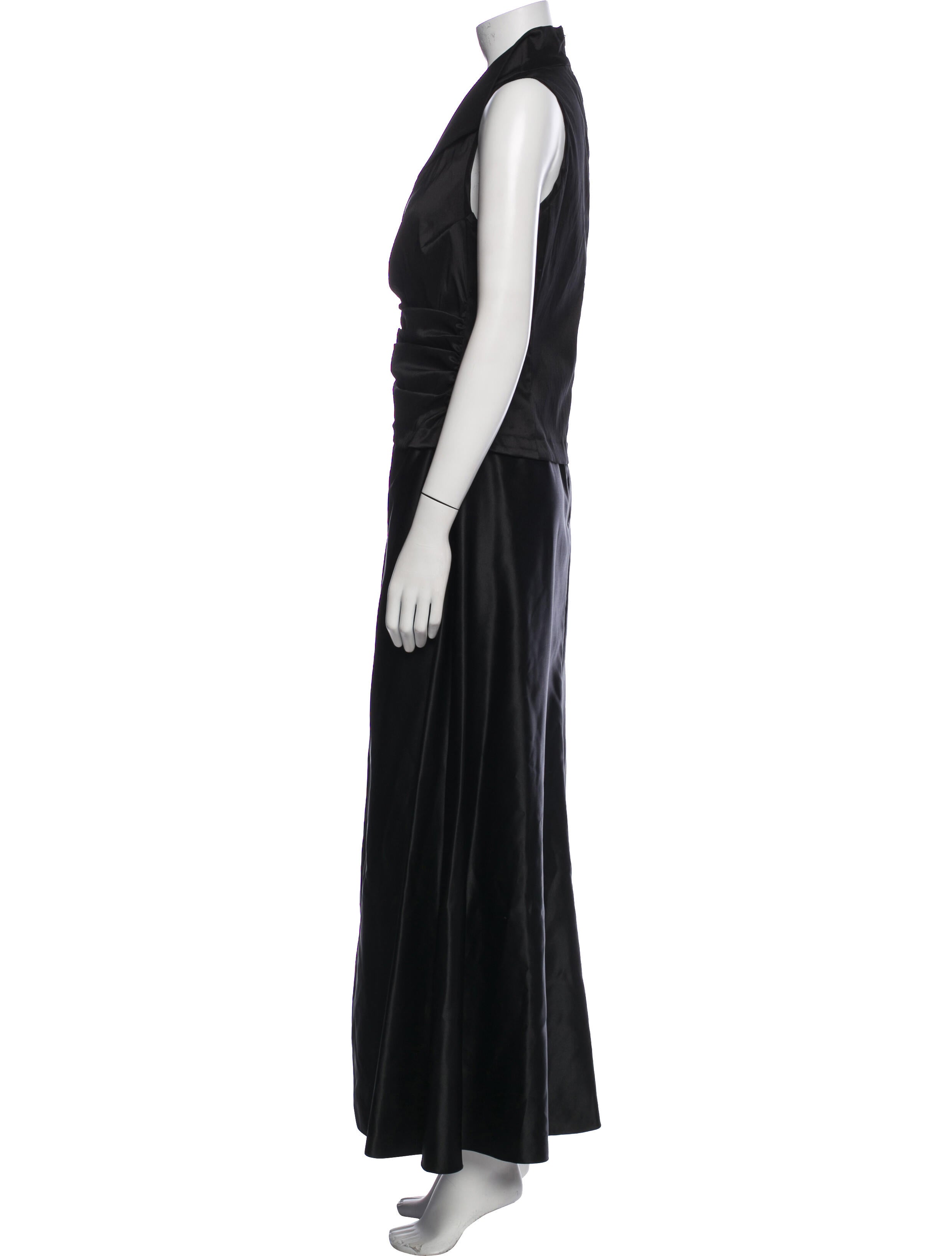 Tadashi Shoji Halterneck Long Dress