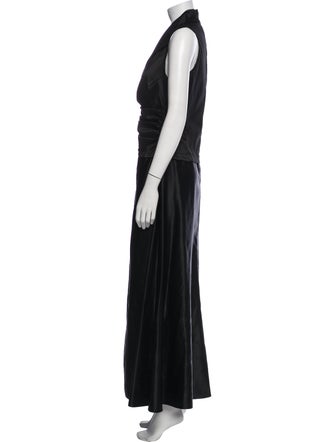 Tadashi Shoji Halterneck Long Dress