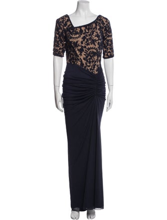 Tadashi Shoji Printed Long Dress