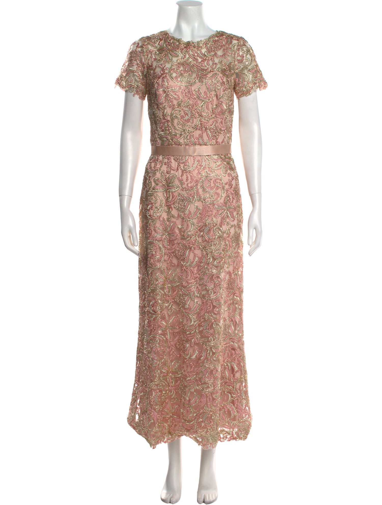 Tadashi Shoji Floral Print Long Dress