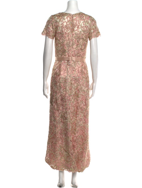 Tadashi Shoji Floral Print Long Dress