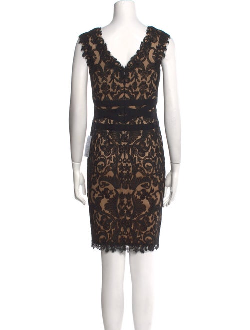 Tadashi Shoji Lace Pattern Mini Dress