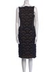 Tadashi Shoji Lace Pattern Knee-Length Dress