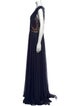 Tadashi Shoji Square Neckline Long Dress