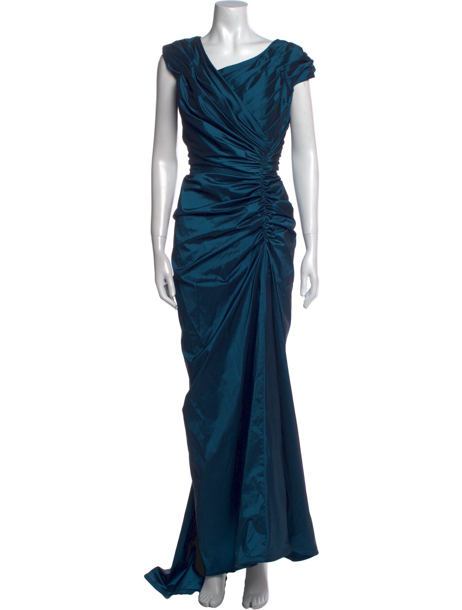 Tadashi Shoji Cowl Neck Long Dress