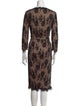 Tadashi Shoji Lace Pattern Knee-Length Dress