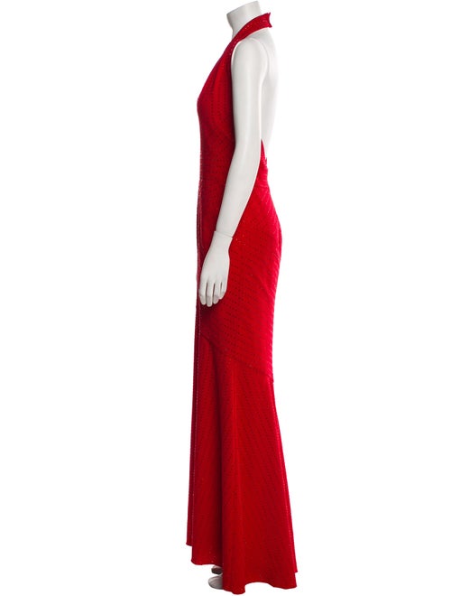 Tadashi Shoji Halterneck Long Dress