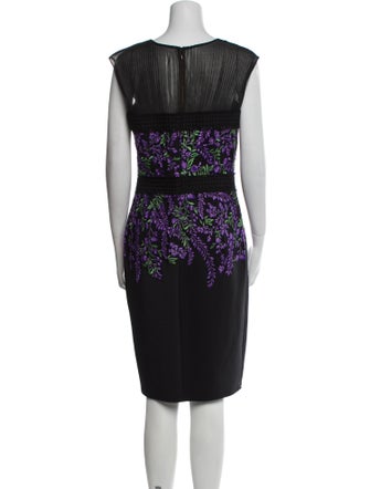 Tadashi Shoji Printed Knee-Length Dress
