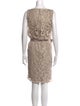 Tadashi Shoji Lace Pattern Knee-Length Dress