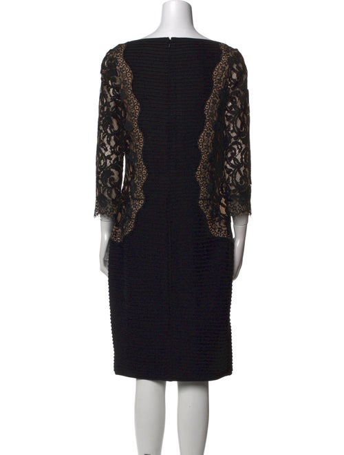 Tadashi Shoji Lace Pattern Knee-Length Dress