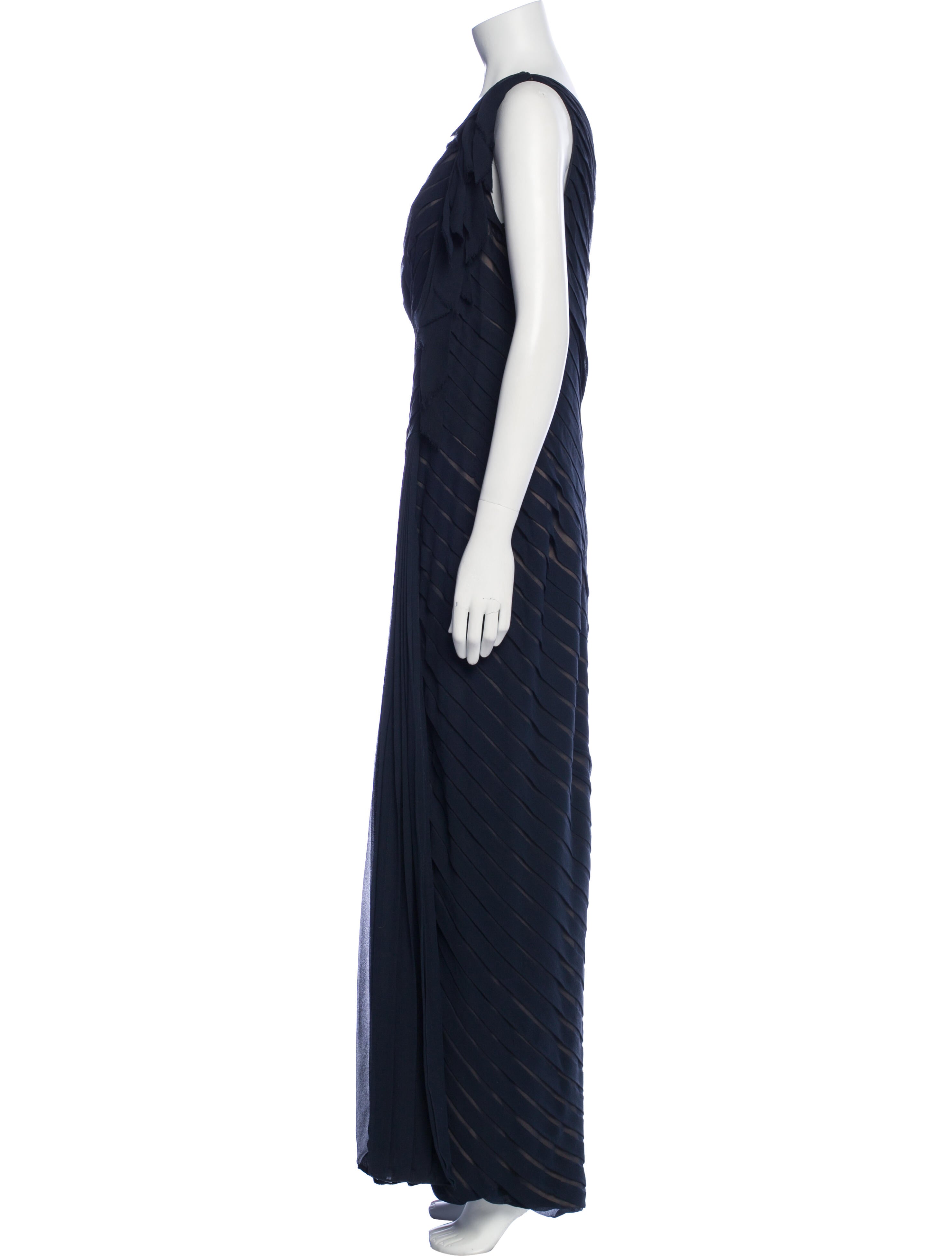 Tadashi Shoji Silk Long Dress