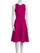 Tadashi Shoji Crew Neck Knee-Length Dress