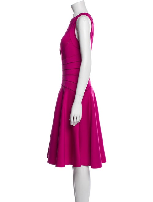 Tadashi Shoji Crew Neck Knee-Length Dress