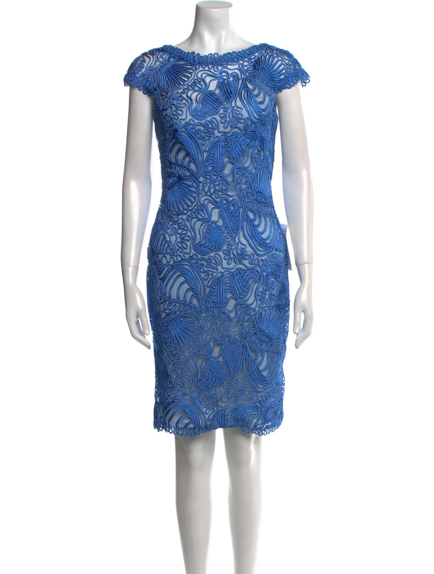 Tadashi Shoji Lace Pattern Knee-Length Dress w/ Tags