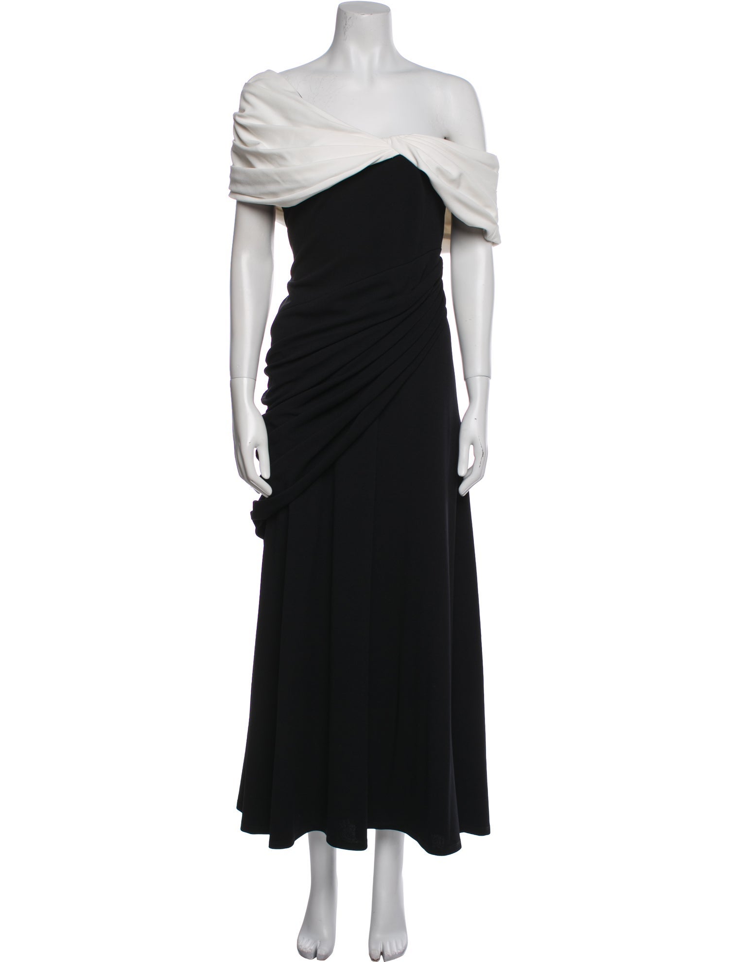 Tadashi Shoji One-Shoulder Long Dress