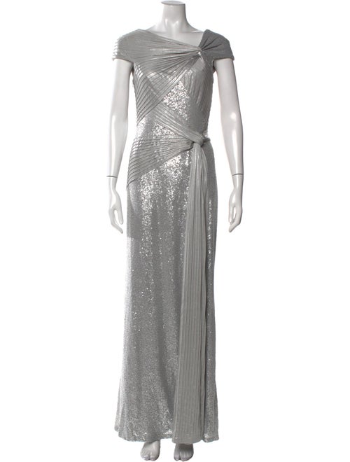 Tadashi Shoji One-Shoulder Long Dress