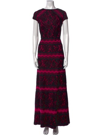 Tadashi Shoji Printed Long Dress