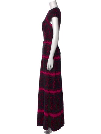 Tadashi Shoji Printed Long Dress