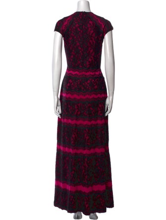 Tadashi Shoji Printed Long Dress