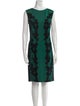 Tadashi Shoji Printed Knee-Length Dress